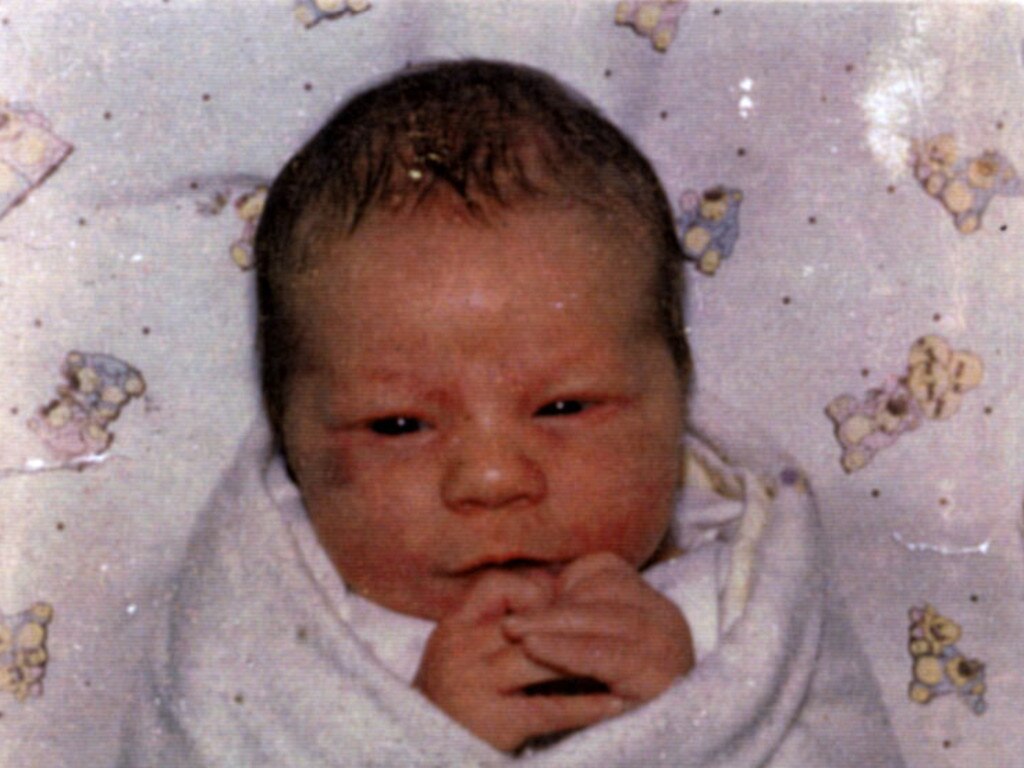 Caleb Folbigg was just 19 days old when he died in February 1989.