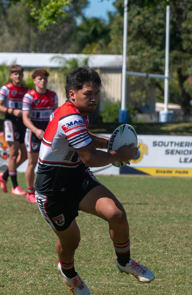 Taakoi Benioni of Kirwan SHS this season. Picture: Michaela Harlow