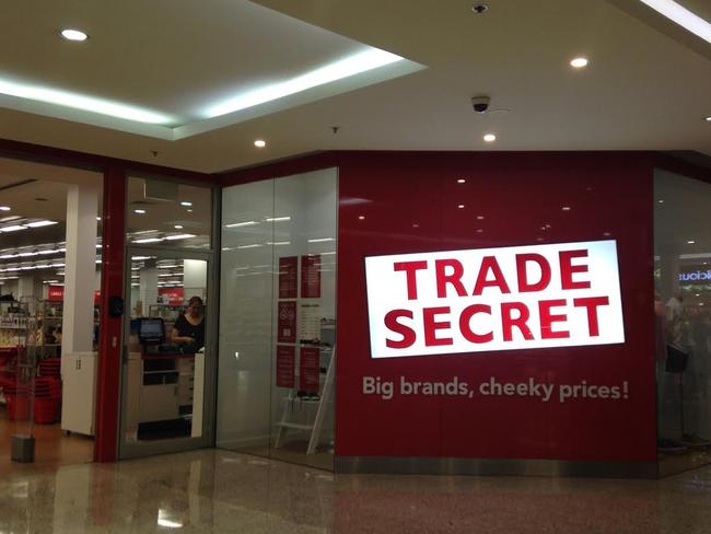 Trade Secret in Castle Mall, Castle Hill.