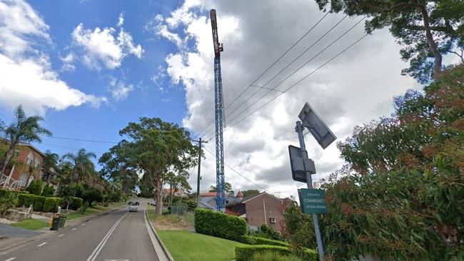 The crane has been standing on the street for eight years – and counting.