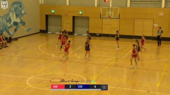 Replay: Adelaide Invitational Challenge basketball tournament -  Under-16 girls -  SA Metro Red vs SA Metro Blue