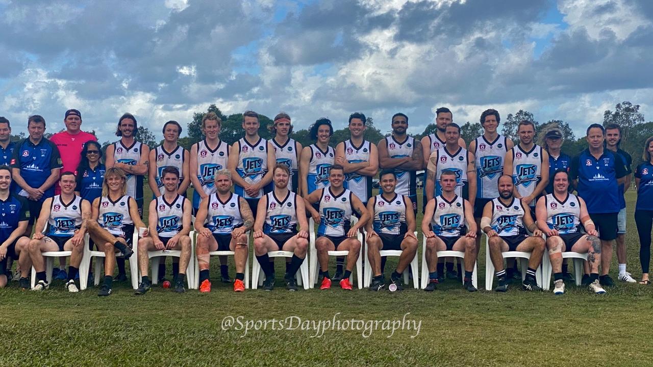 North Shore Jets Division four men's team. Picture: SportsDayPhotography