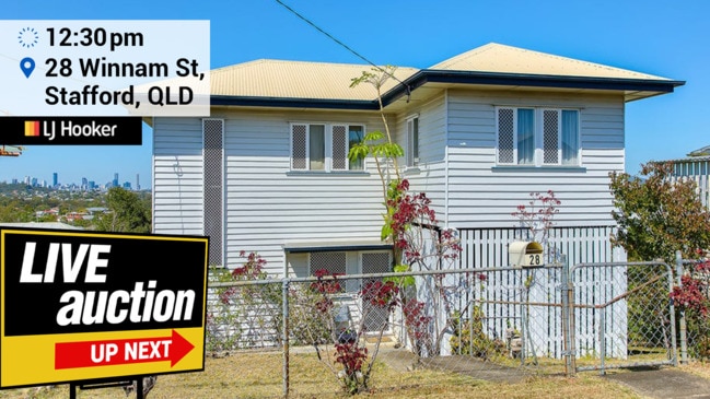 Replay: Brisbane house auctions - 28 Winnam St, Stafford