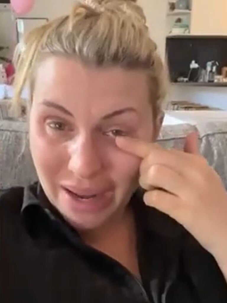 Tiffiny Hall Breaks Down In Emotional Video After Giving Birth To