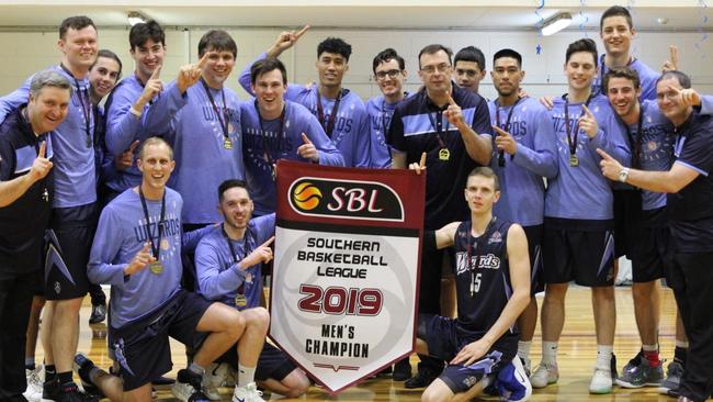 Northside Wizards championship winning men's SBL side in 2019.