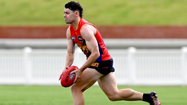 Lachie Neale is in contention to become the Lions’ new captain. Picture: Bradley Kanaris/Getty Images