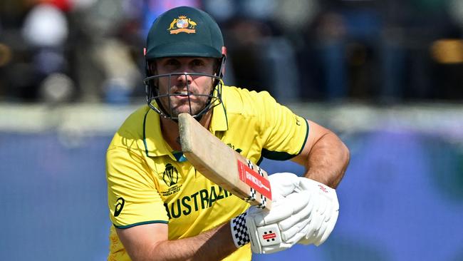 Australia's Mitchell Marsh. Photo by Arun SANKAR / AFP