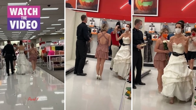 Furious bride demands fiance marry her on the spot