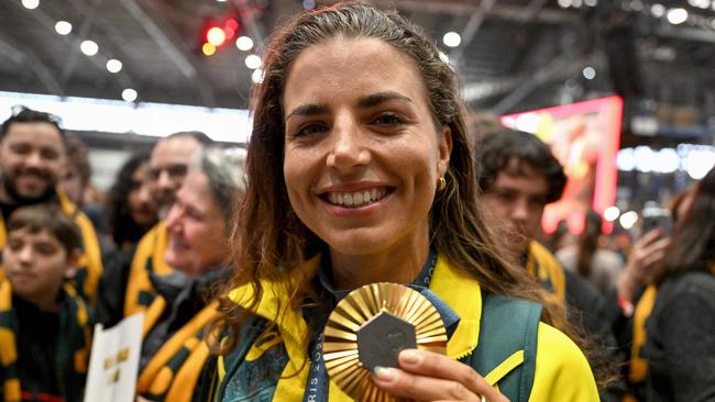 Australia's Jessica Fox was one of the stars of the Paris Olympics. (Photo by Saeed KHAN / AFP)