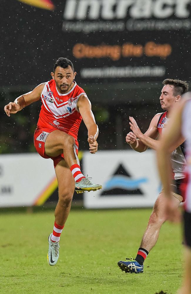 Waratah vs Southern Districts in the 2022-23 NTFL grand final. Picture PEMA TAMANG Pakhrin