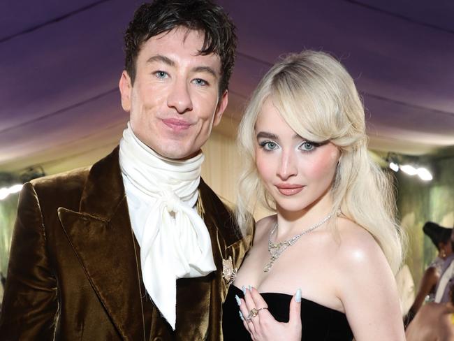 NEW YORK, NEW YORK - MAY 06:  (L-R) Barry Keoghan and Sabrina Carpenter attend The 2024 Met Gala Celebrating "Sleeping Beauties: Reawakening Fashion" at The Metropolitan Museum of Art on May 06, 2024 in New York City. ( (Photo by Kevin Mazur/MG24/Getty Images for The Met Museum/Vogue)