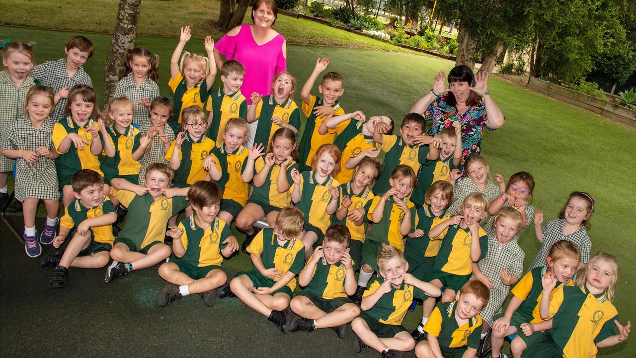 My First Year 2023: Gowrie State School, Gowrie Junction Prep students from combined classes, February 2023. Picture: Bev Lacey