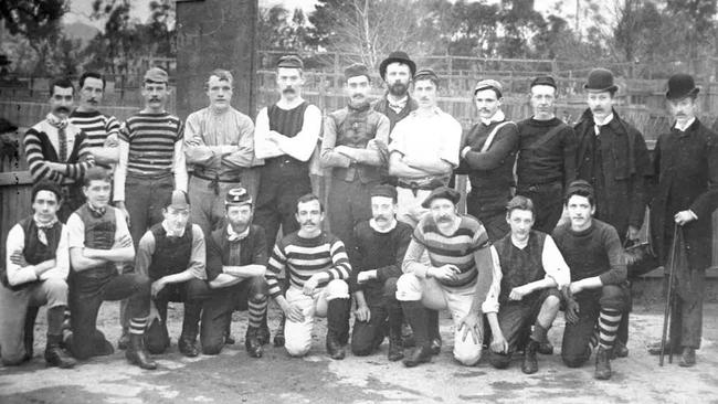 The 1890's Richmond Football Club Team photo.