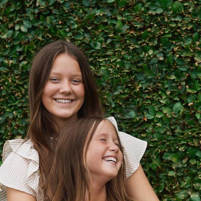 Princess Isabella with her sister Josephine. Picture: Franne Voigt /Instagram