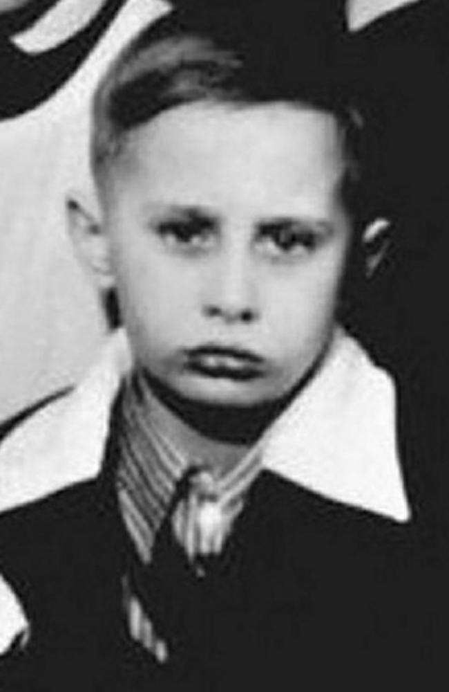 Vladimir Putin pictured in his younger years. Picture: Zumapress.com/Australscope