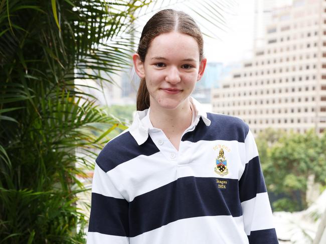 SCEGGS Darlinghurst Year 12 graduate Teagan Barrack. Picture: Rohan Kelly