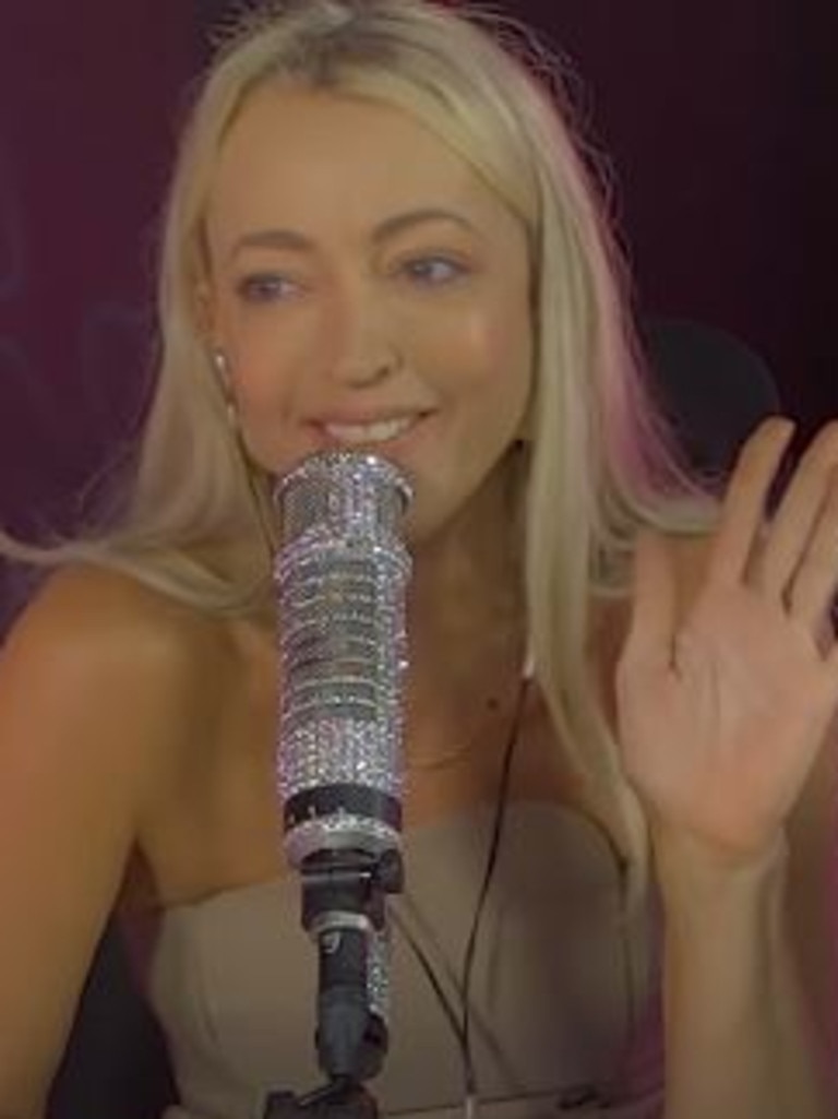 . Kyle immediately begged for details off Jackie O. Picture: KyleAndJackieOShow