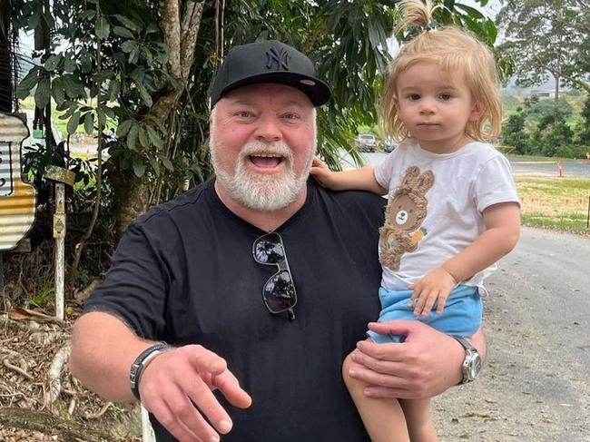 Kyle Sandilands’ son Otto was at home at the time. Picture: Instagram