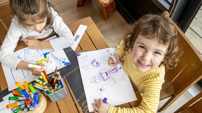 Caring for the oldest and youngest Australians will drive a further big increase in health and welfare services jobs over the coming five years, the National Skills Commission says. Picture: Tim Carrafa