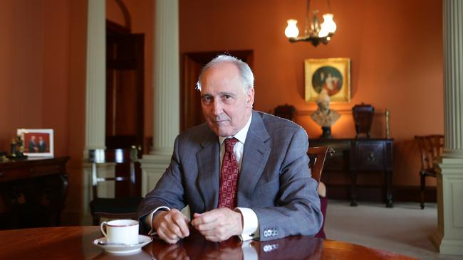 Inside Paul Keating’s Potts Point office: ‘To visit Keating’s office is to step into his sanctum.’ Picture: Renee Nowytarger