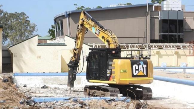 Work began on the demolition of Anzac Pool in September 2022, despite a number of community members being opposed.