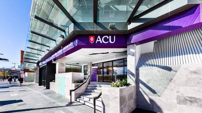 The new ACU Blacktown campus information centre at 22 Main St, Blacktown. Picture: Supplied