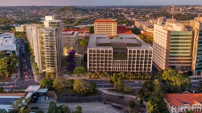 An artist’s impression of Brisbane’s Herston Quarter.