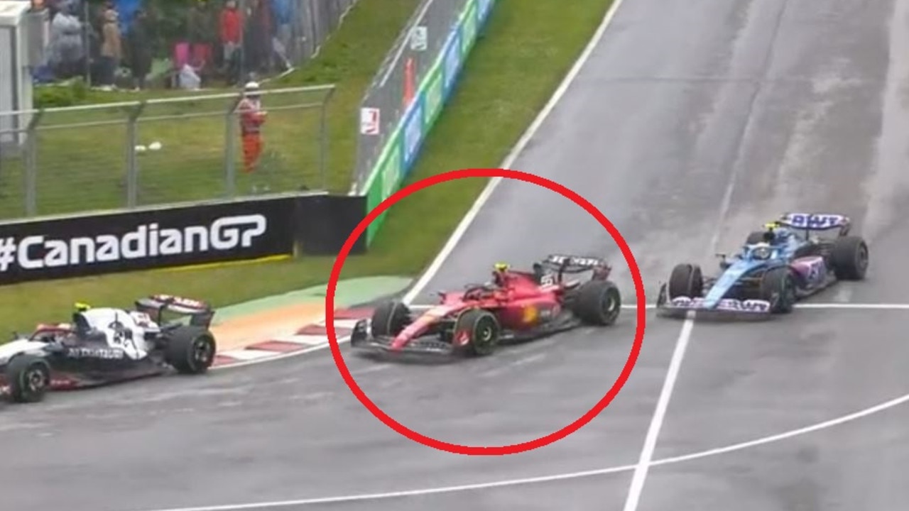 F1 2023 Canadian Grand Prix qualifying, times, results, pole, Carlos Sainz blocks Pierre Gasly, video, reaction, Charles Leclerc, Oscar Piastri crash