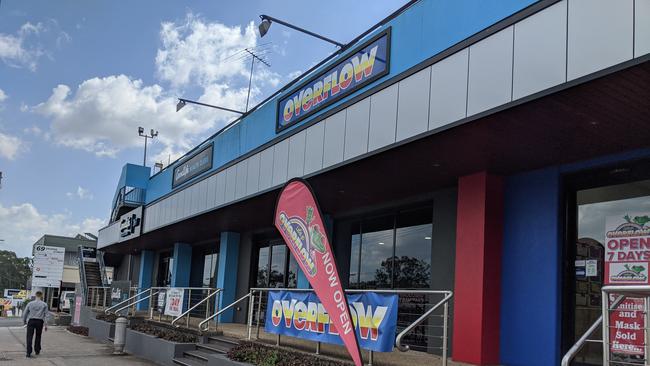 Overflow warehouse store at 73 - 79 George St Beenleigh. Picture: Alex Treacy