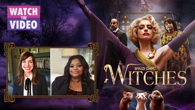 Anne Hathaway and Octavia Spencer talk The Witches 