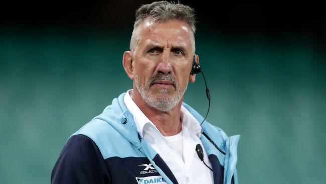 Waratahs coach Rob Penney narrowly escaped the axe in 2020 and is on borrowed time in 2021 Picture: Getty Images