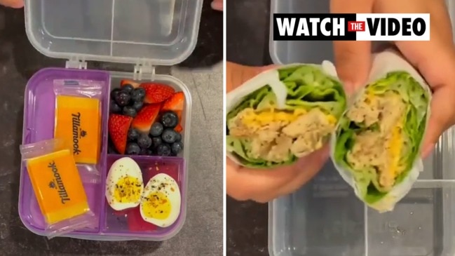 Mum packs lunch for daughter on keto diet