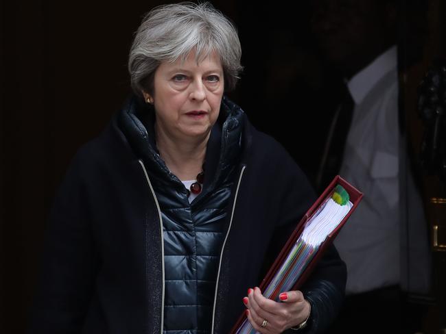 TBritain's Prime Minister Theresa May gave Russia a 24 hour deadline to explain what happened. Picture: AFP/Daniel Leal-Olivas