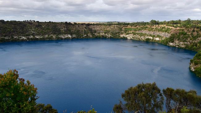 The Blue Lake is considered to be the gem of Mount Gambier’s tourist attractions. Picture: Bianca De Marchi