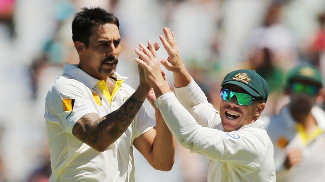 Mitchell Johnson was critical of Warner’s retirement announcement.