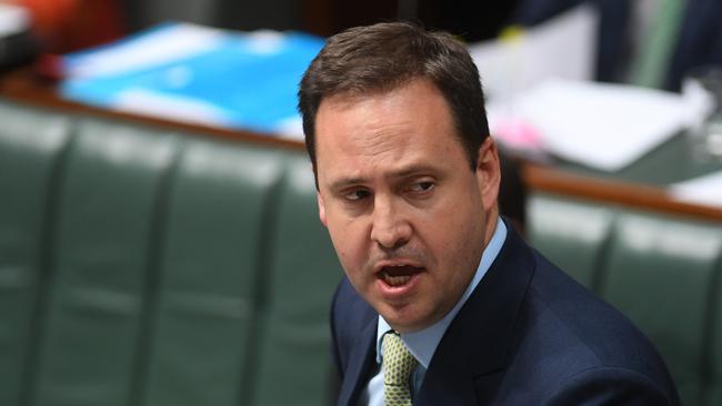 Gold Coast-based Australian Minister for Trade, Tourism and Investment Steven Ciobo is critical of the Labor State Government’s track record on crime and the “shocking” way it handled the integrated resort process involving Chinese company ASF on the Spit. (AAP Image/Lukas Coch)