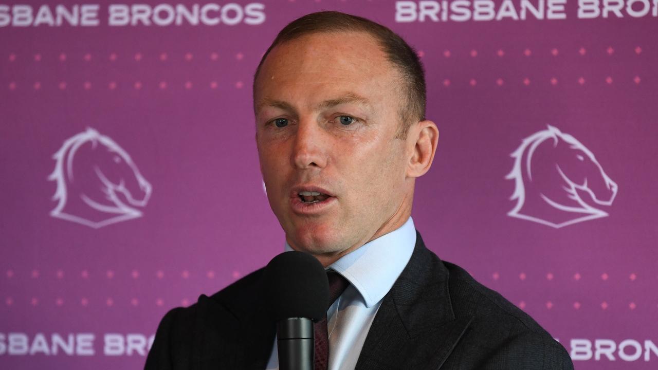 BRISBANE, AUSTRALIA - NCA NewsWire Photos AUGUST 12, 2020. Brisbane Broncos legend Darren Lockyer speaks during a showcase event at Parliament House in Brisbane. Picture: NCA NewsWire/Dan Peled