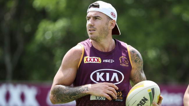 Former Brisbane captain Darius Boyd: ‘It’s not about me, it’s never been about me. It’s about the team and the game.’ Picture: AAP