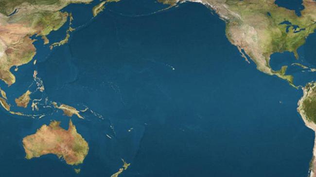 The “shadow zone” lies around 2km below the surface of the North Pacific Ocean and is thousands of kilometres long.