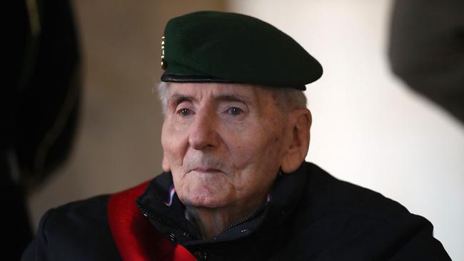 Hubert Germain at the Hotel des Invalides in Paris last November. Picture: AFP