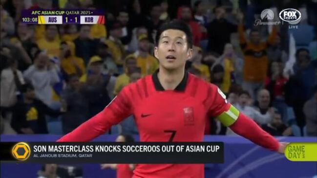 Son masterclass knocks Socceroos out of Asian Cup