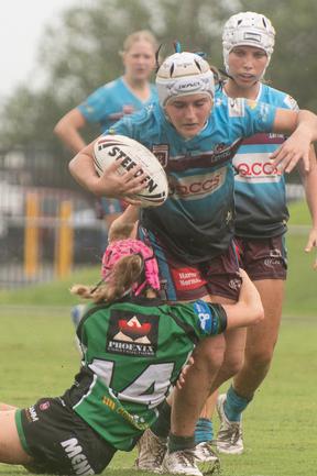 Mackay Cutters vs Townsville Blackhawks Harvey Norman U17's Saturday 22 February 2025 Picture:Michaela Harlow