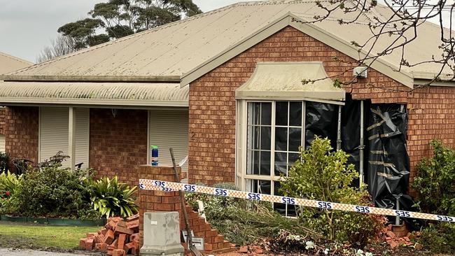 A car crashed into a house on Graham St, Wonthaggi