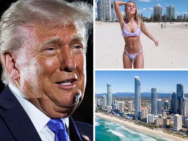 Trump has 'declared war' on the gold coast. Picture: Supplied