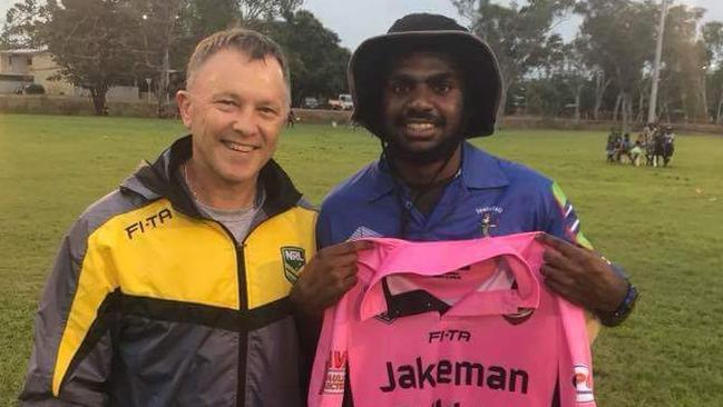 Former referee Steve Clark has launched a refereeing program in Weipa.