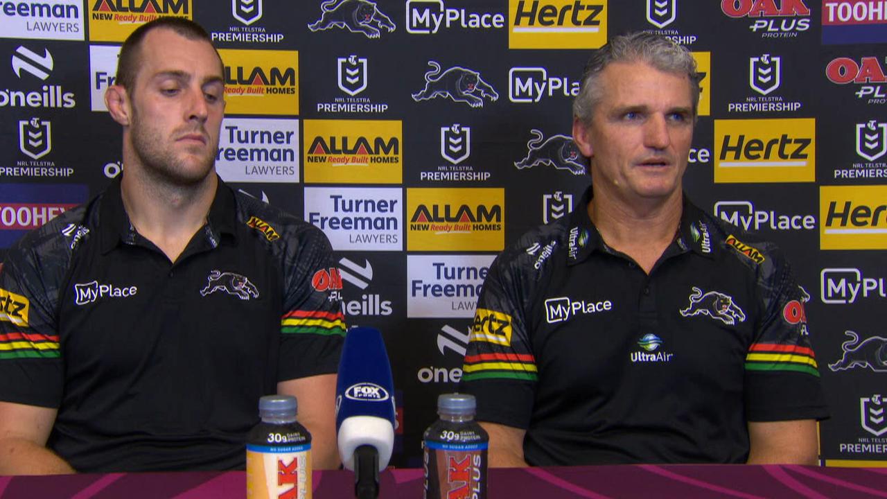 Isaah Yeo and Ivan Cleary.