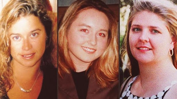 Victims: (from left) Ciara Glennon, Sarah Spiers and Jane Rimmer. Picture: News Corp Australia