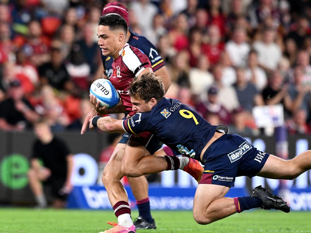 Kalani Thomas was superb for the Reds. Picture: Getty Images