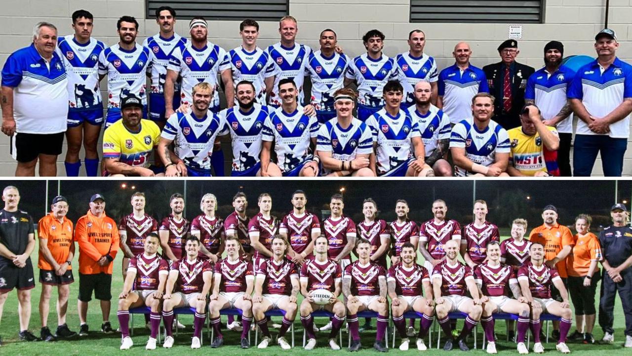 Beerwah will meet Kawana in the 2023 Sunshine Coast rugby league A-grade grand final. Pictures: Facebook and Richo Jarman.