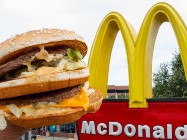 Hot tip: Don’t drive an unregistered car to satisfy your Big Mac cravings. Picture: Paul J. Richards/AFP